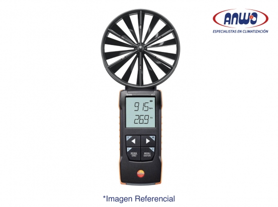 ANEMOMETRO MOLINETE TESTO 417 (100 MM) CON CONEXIÓN APP